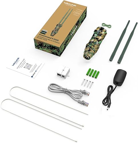 Miniatura 9 de WAVLINK AC1200 Extensor Wi-Fi de largo alcance para exteriores, punto de acceso al aire libre de doble banda con PoE activopasivo, puerto WANLAN,