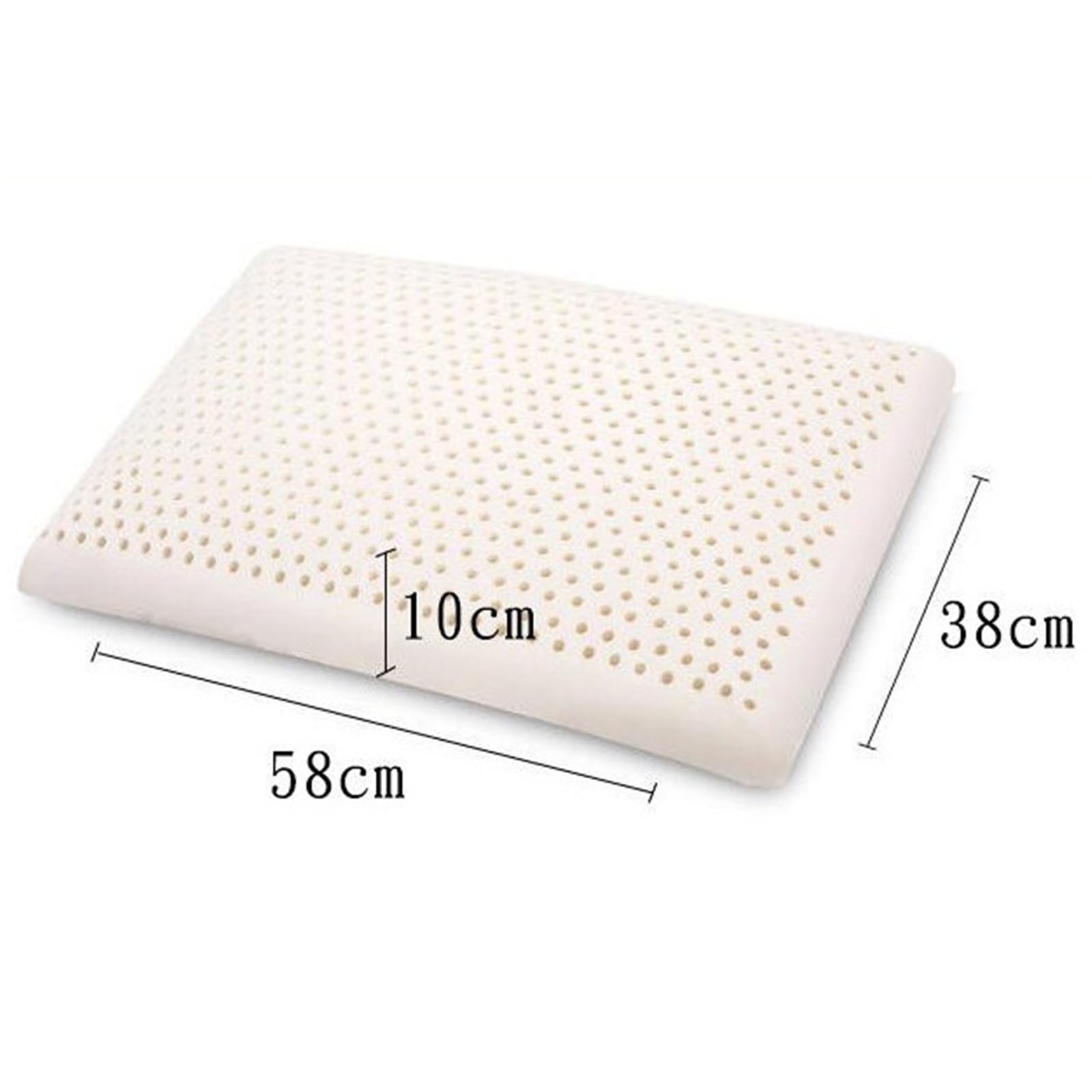 Almohada de Masaje ortopédico Cervical látex Natural