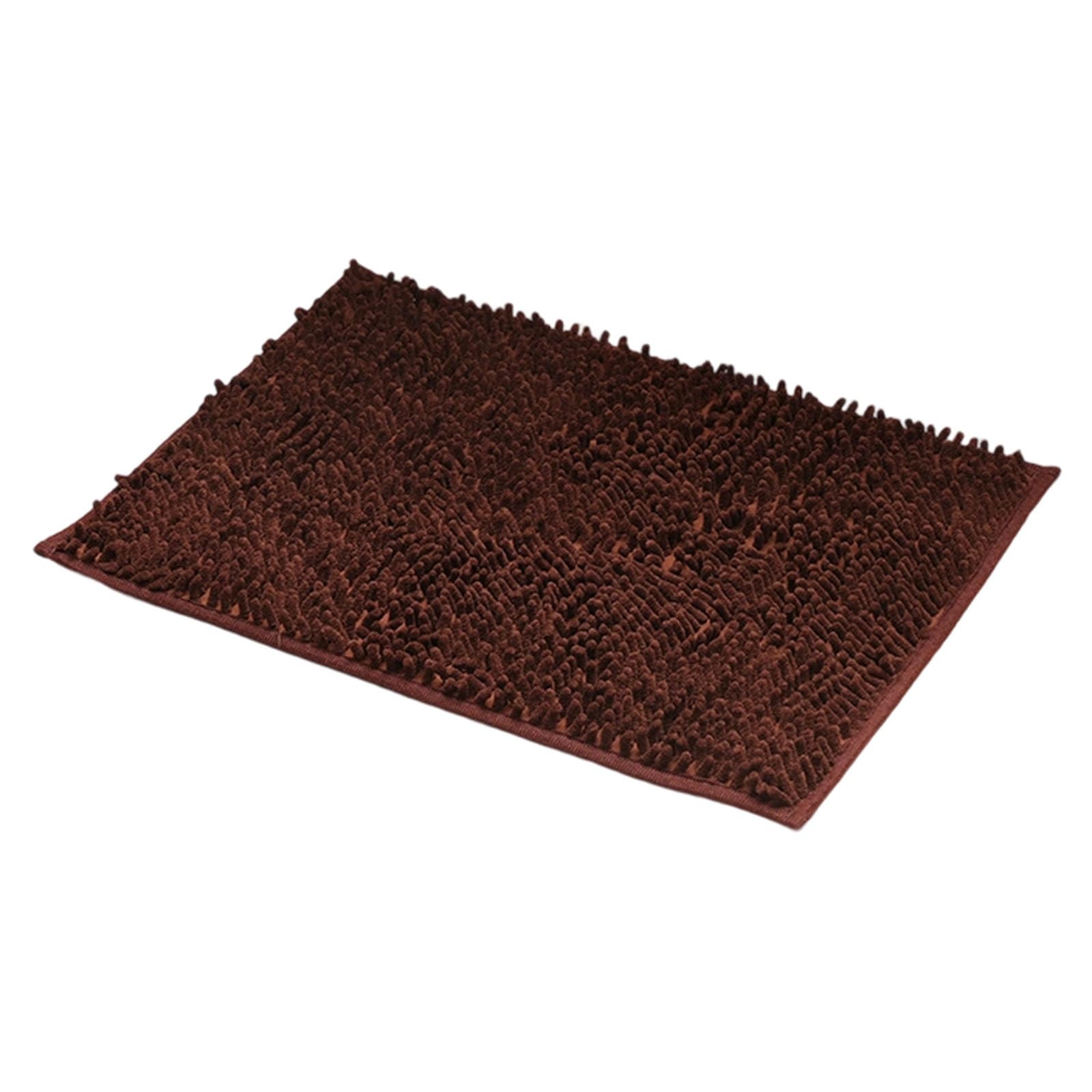 Bathroom Rug 32 X 20 Soft Shaggy Chenille Non-Slip Absorbent Washable Bath Mats Plush Rubber Backing Quick Dry
