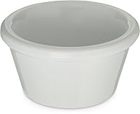 Vista 1 de CFS 085202 - Ramequin suave de melamina, capacidad de 2 onzas, color blanco (caja de 72)