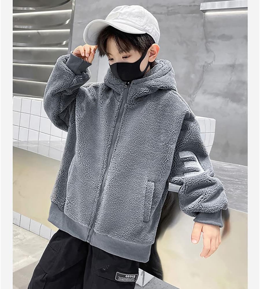 ANGELCITY] ボアジャケット 男の子 ボアコート キッズ フリース