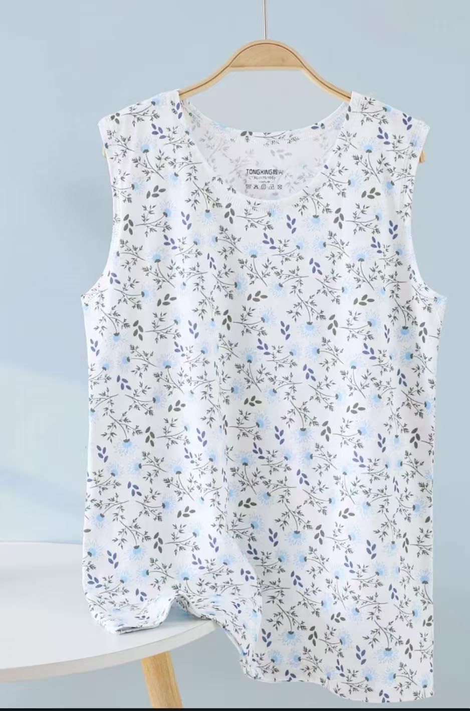 MIXZONES Cotton Basic Tank Tops for Women Undershirts Tanks Top Lightweight Camis Tank Tops 3Pack (US, Alpha, X-Large, Regular, Regular, Pink/Yellow/Blue)