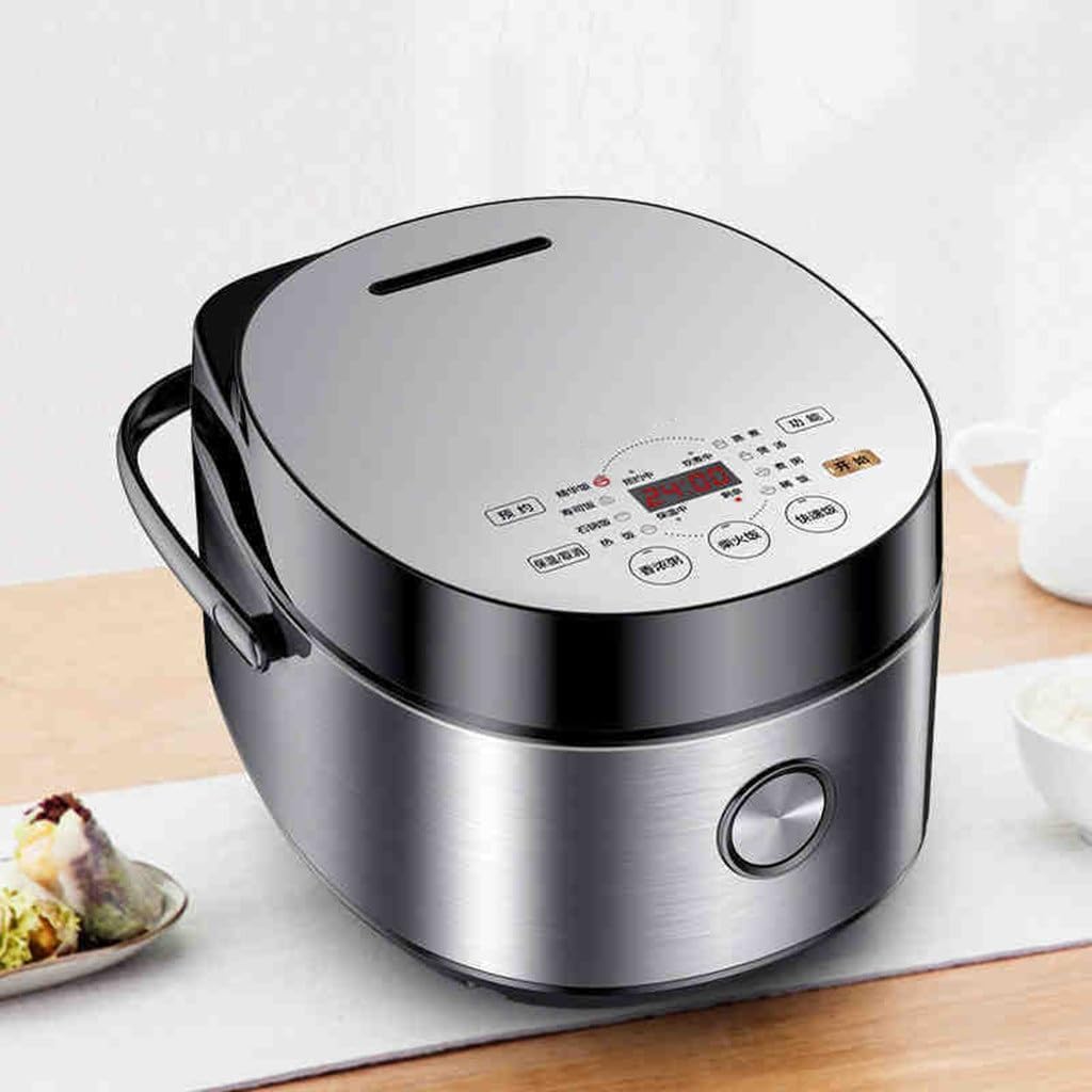 Home Intelligent Multi-functional 5L Liter Large Capacity Rice Cooker Reservation Regular