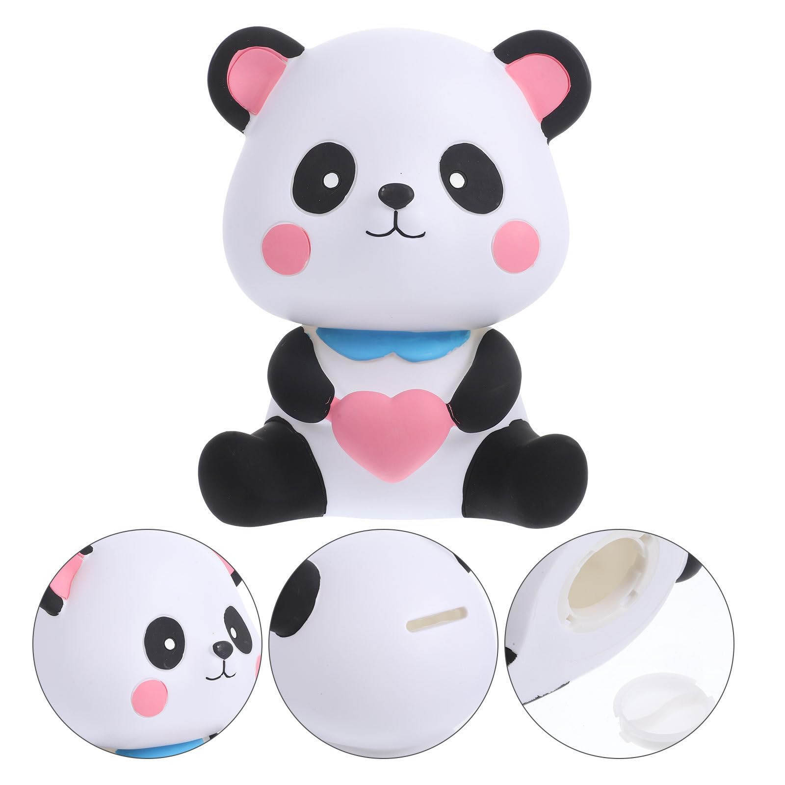 STOBAZA 4 Piezas Alcancía de Dibujos Animados Forma de Panda para