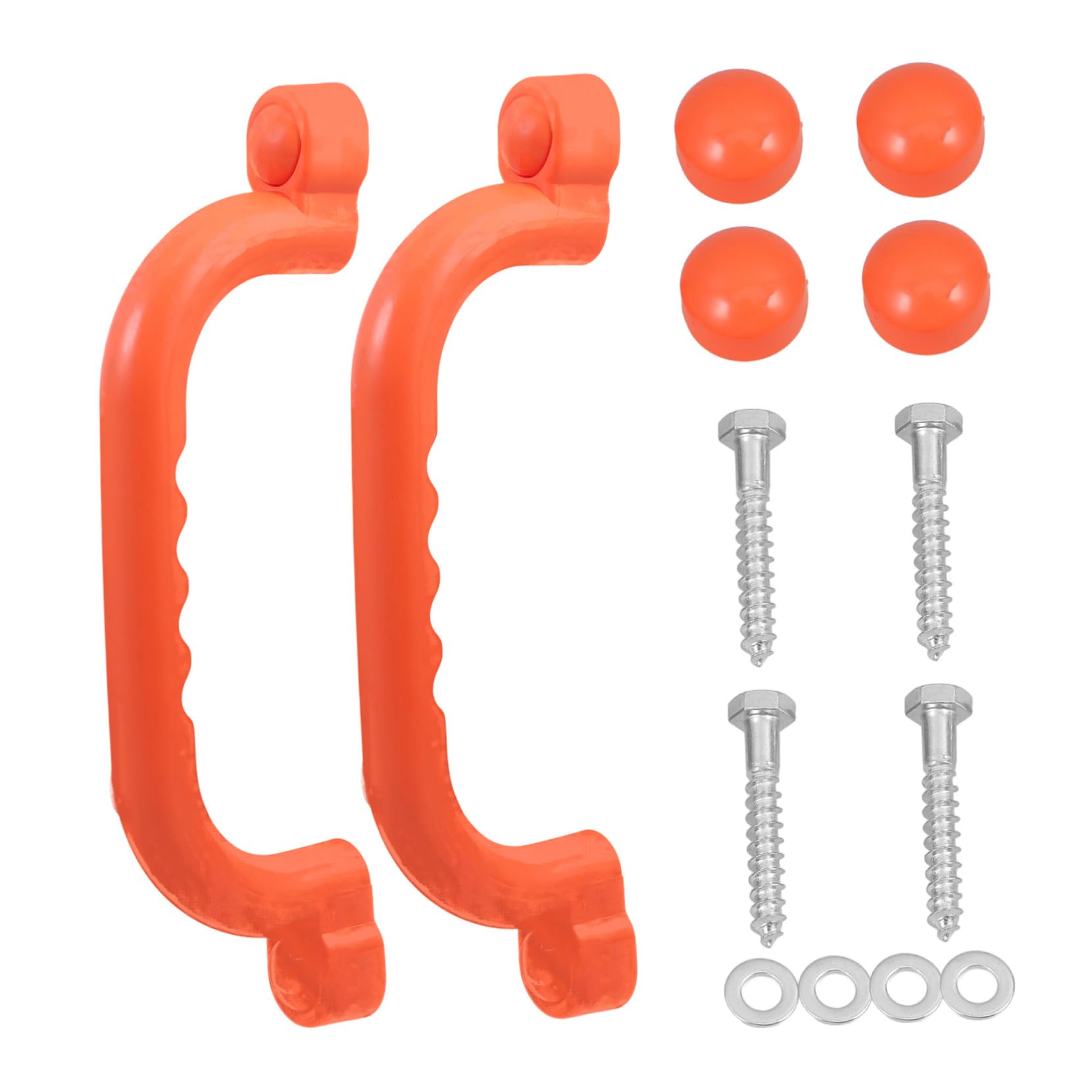 Alasum Climbing Frame Handles 2pcs Playground Handles Safety Grip Easy Install for Kids Playset