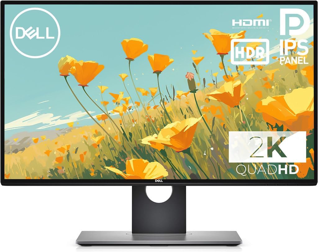 【国内即発】【整備済み品】 Dell モニター 25インチ U2518D(フレームレス/Dell HDR/WQHD/2K/2560x1440/I