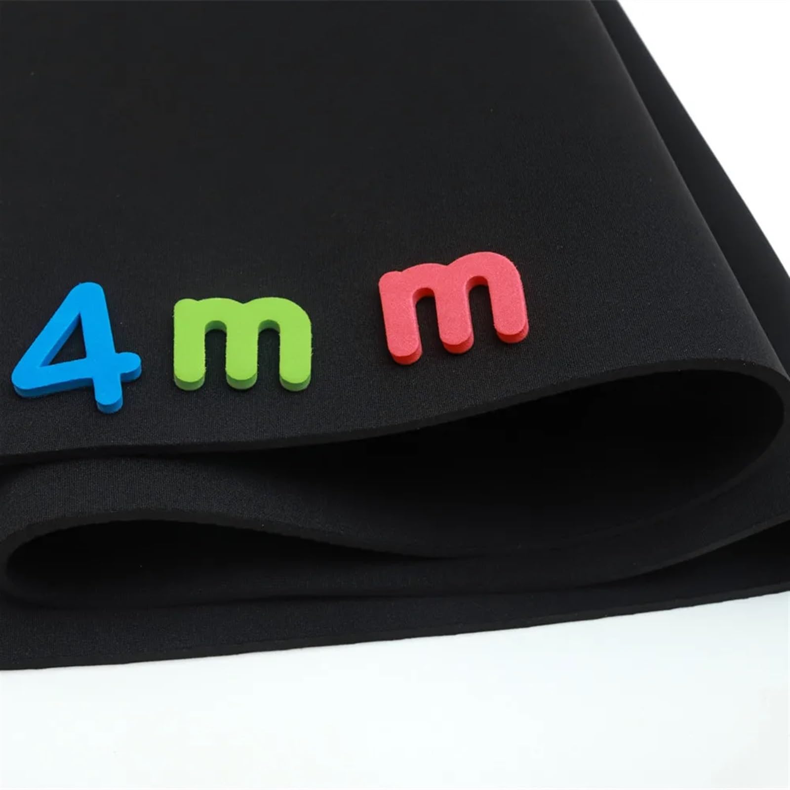 Tejido Impermeable De Neopreno Tejido de costura neopreno doble cara 4mm, tejido elástico, impermeable y resistente al viento, punto para la confección de trajes de buceo(45cm x 120cm)