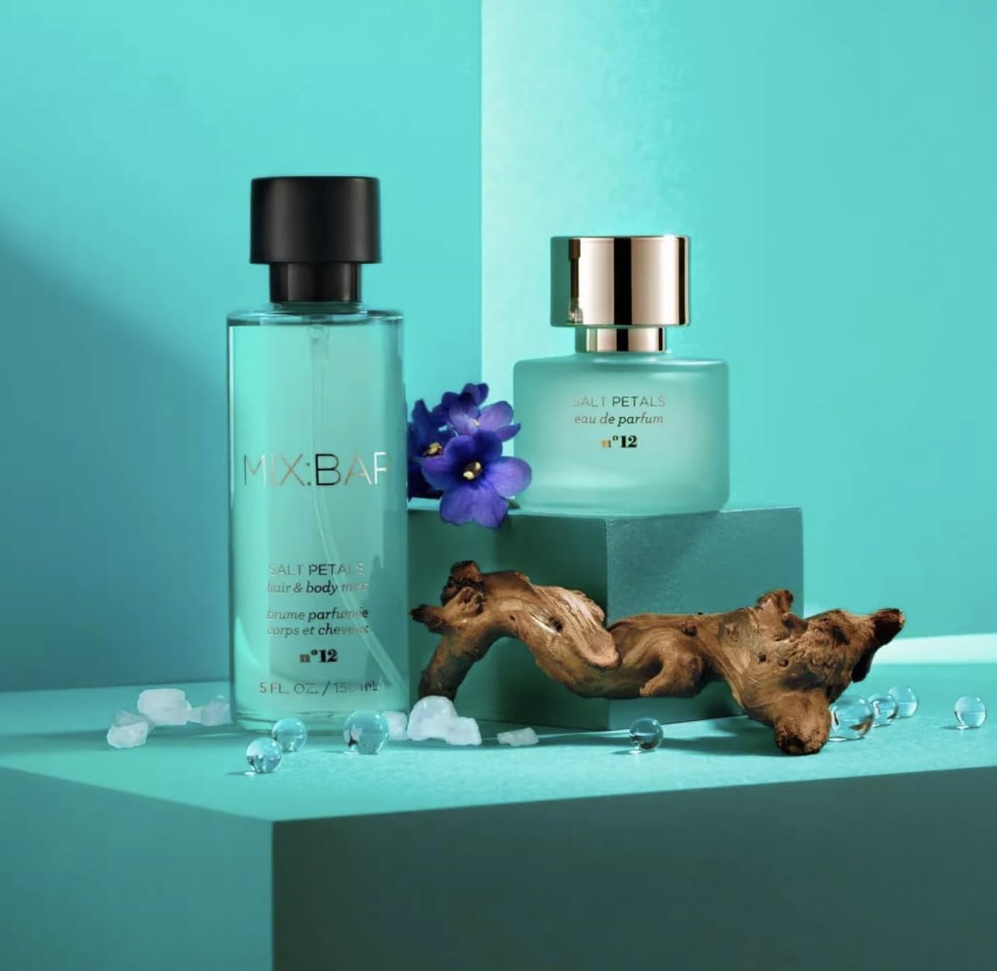 MIX:BAR Salt Petals Hair & Body Mist 5 oz.