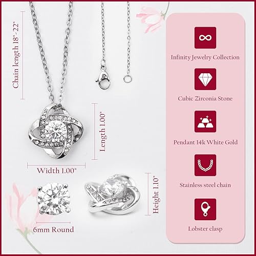 Miniatura 5 de Collar para mi hermosa hija, collar para hija de mamá con caja de lujo, regalo para hija de mamá, regalos de cumpleaños para hija de mamá, collar de