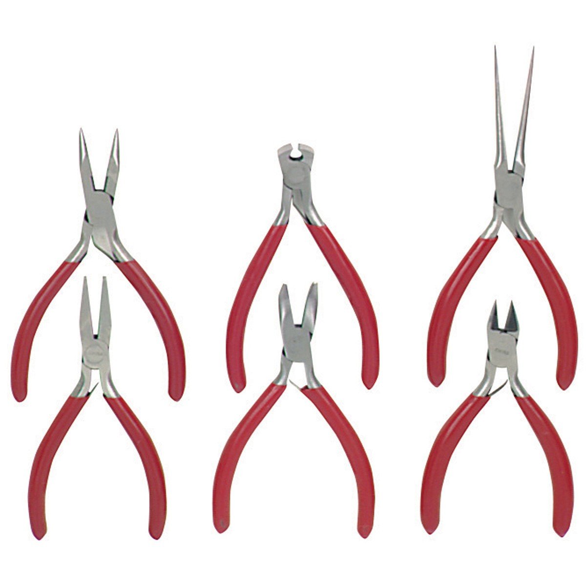 6 Pc Precision Pliers Set