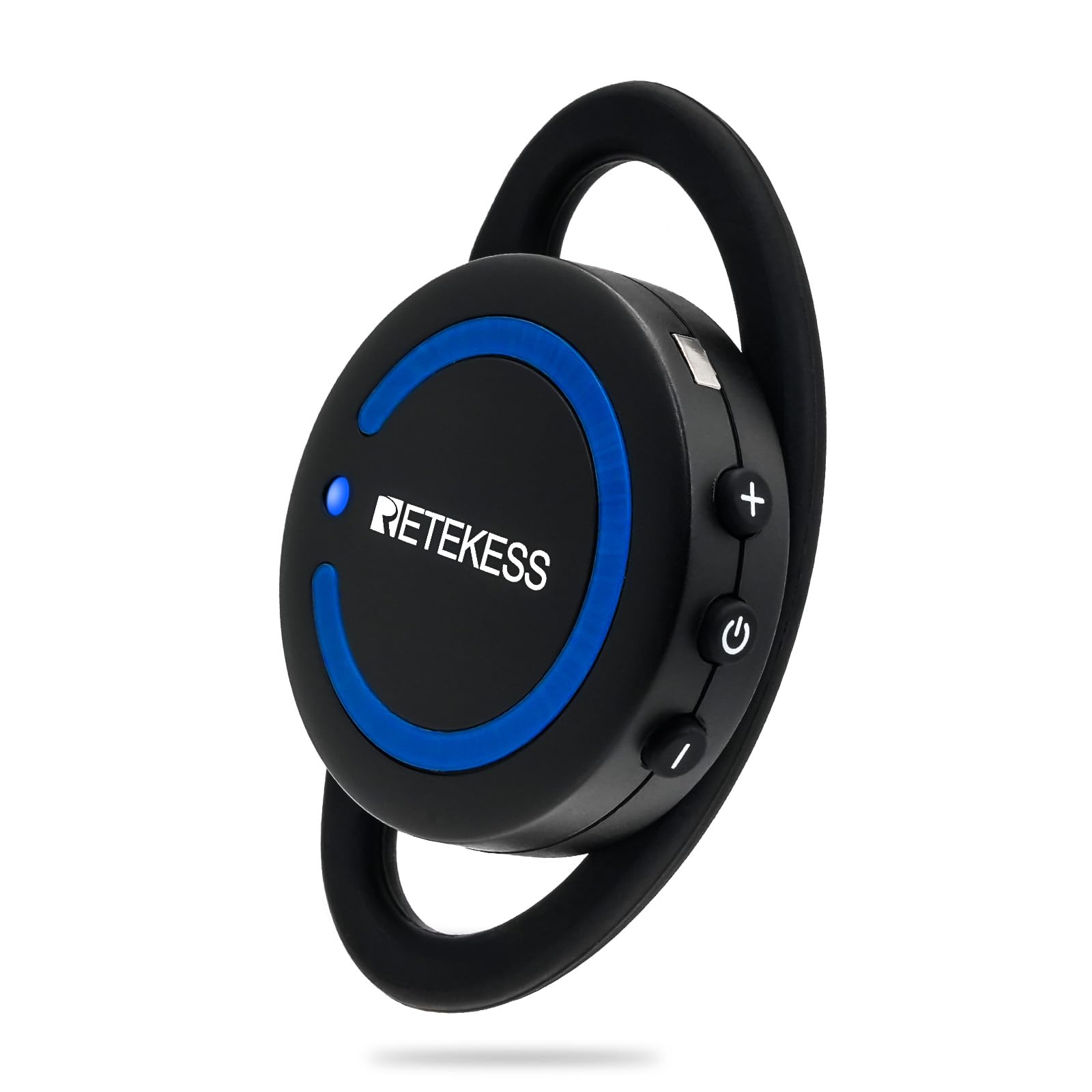 Retekess TT126R Tourguide-Headset-System, 280 m Zweiwege-Tourguide-System, Mini-Ohrbügelempfänger, für Werksführungen, Konferenzen (1 Empfänger)