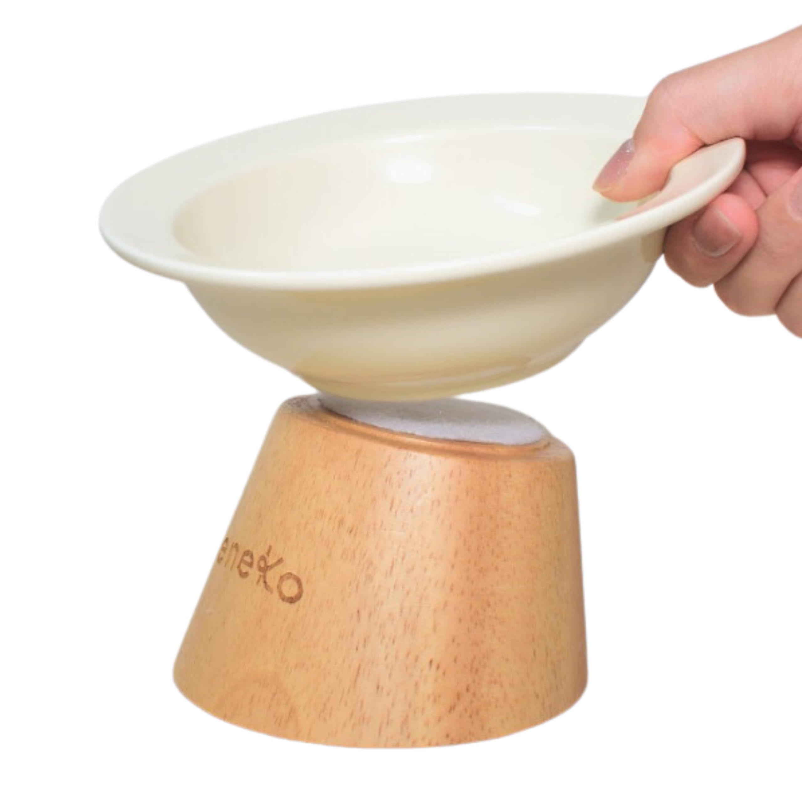 3個 ラウンドボウル フューシャ 入手困難品 Amazon | ieneko フードボウル ラウンド トールベース(傾斜付