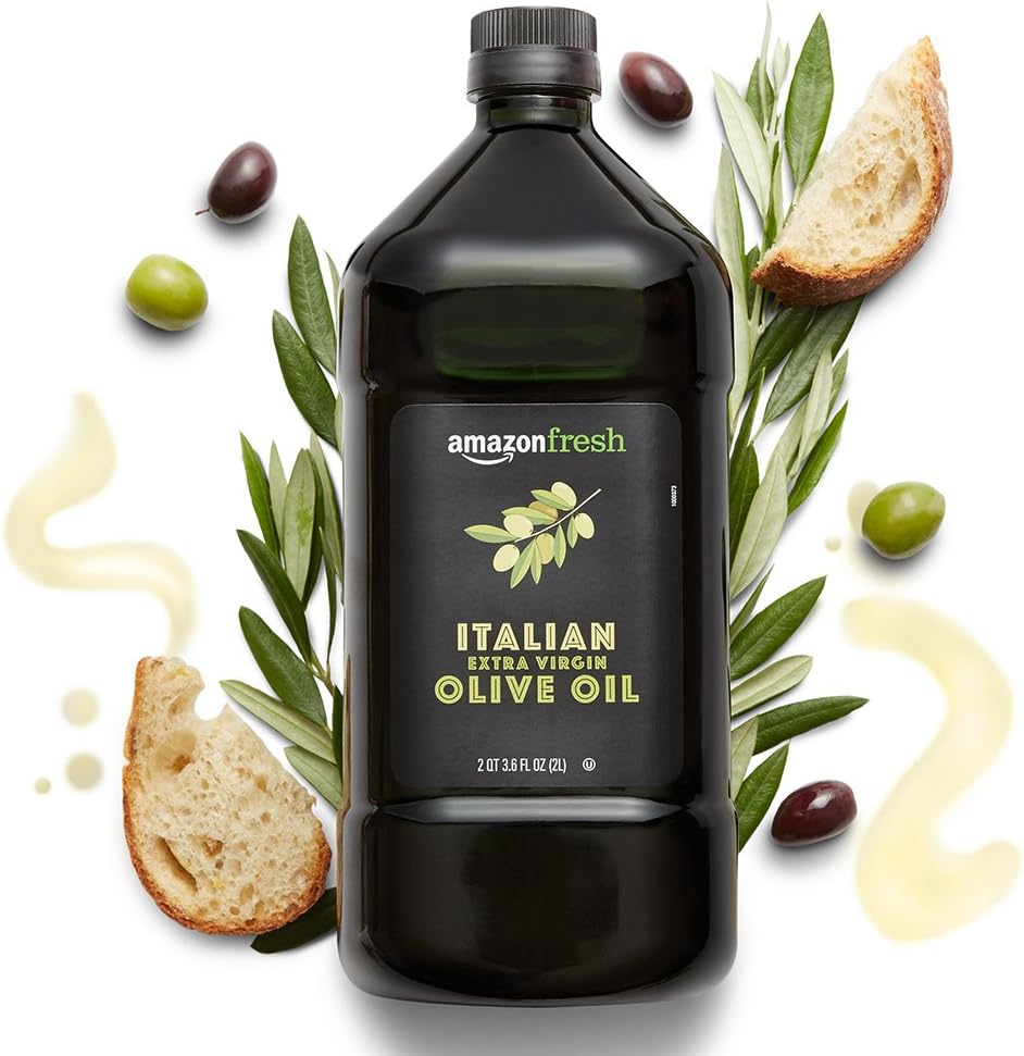 AmazonFresh Italian Extra Virgin Olive Oil, 68 Fl Oz (2L)