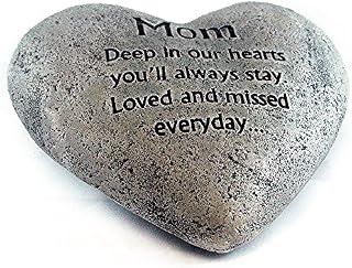 Gerson Heart Shaped Memory Stone for Mom