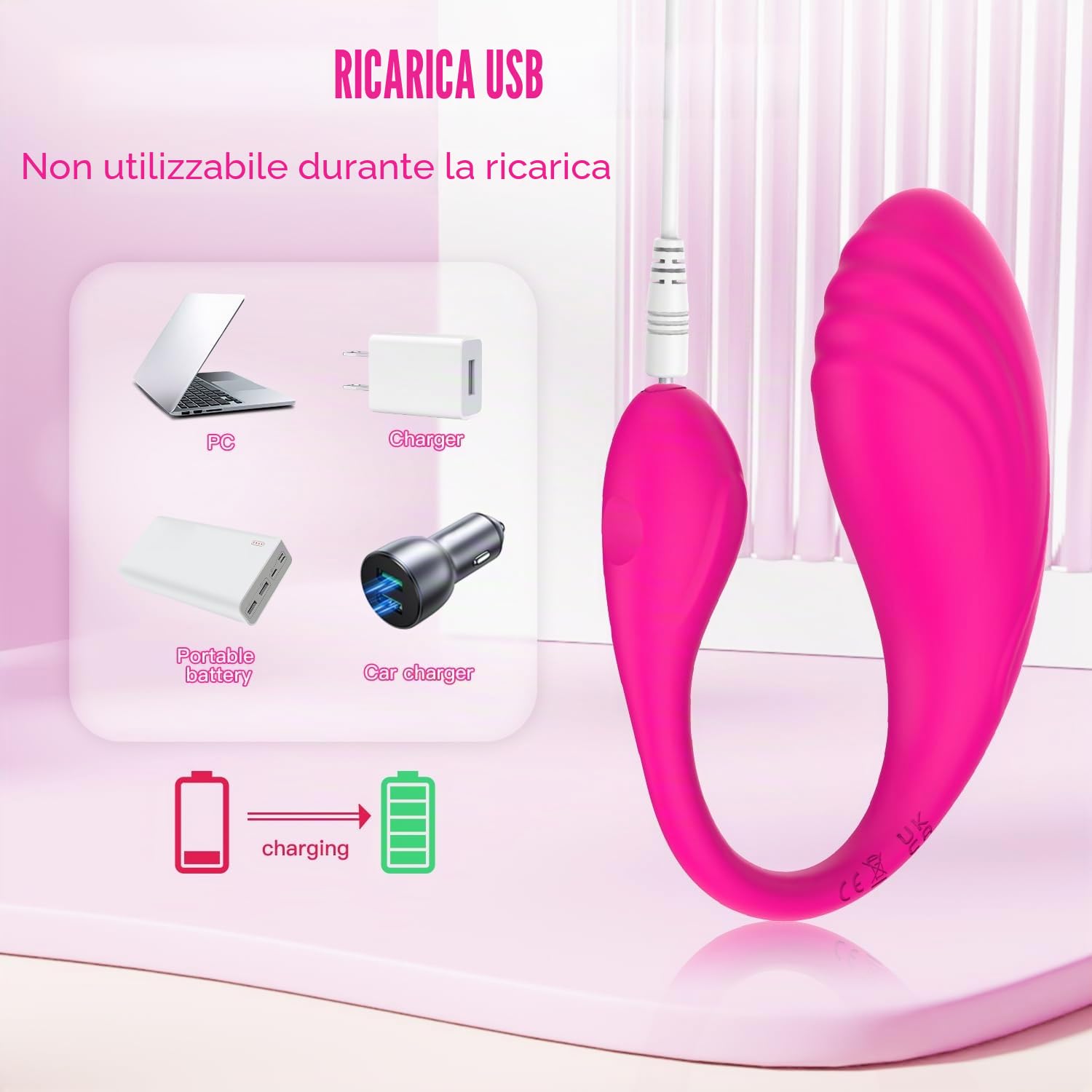 Palline da allenamento per pavimento pelvico per donne – allenatore intelligente per i muscoli pelvici con controllo app (rosa)