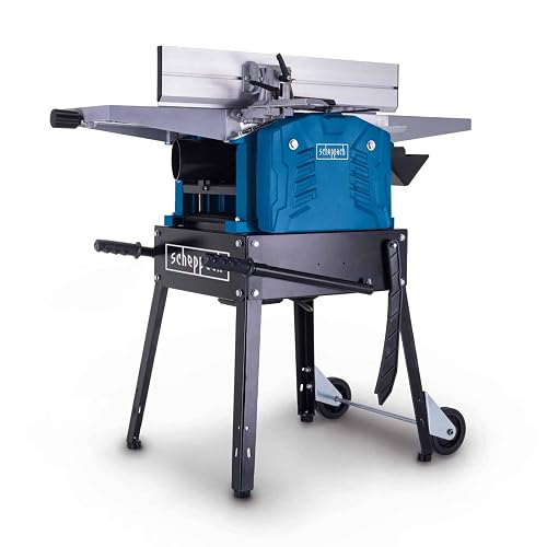 Scheppach Raboteuse/dégauchisseuse HMS1500 – 220-240 V – 2200 W –