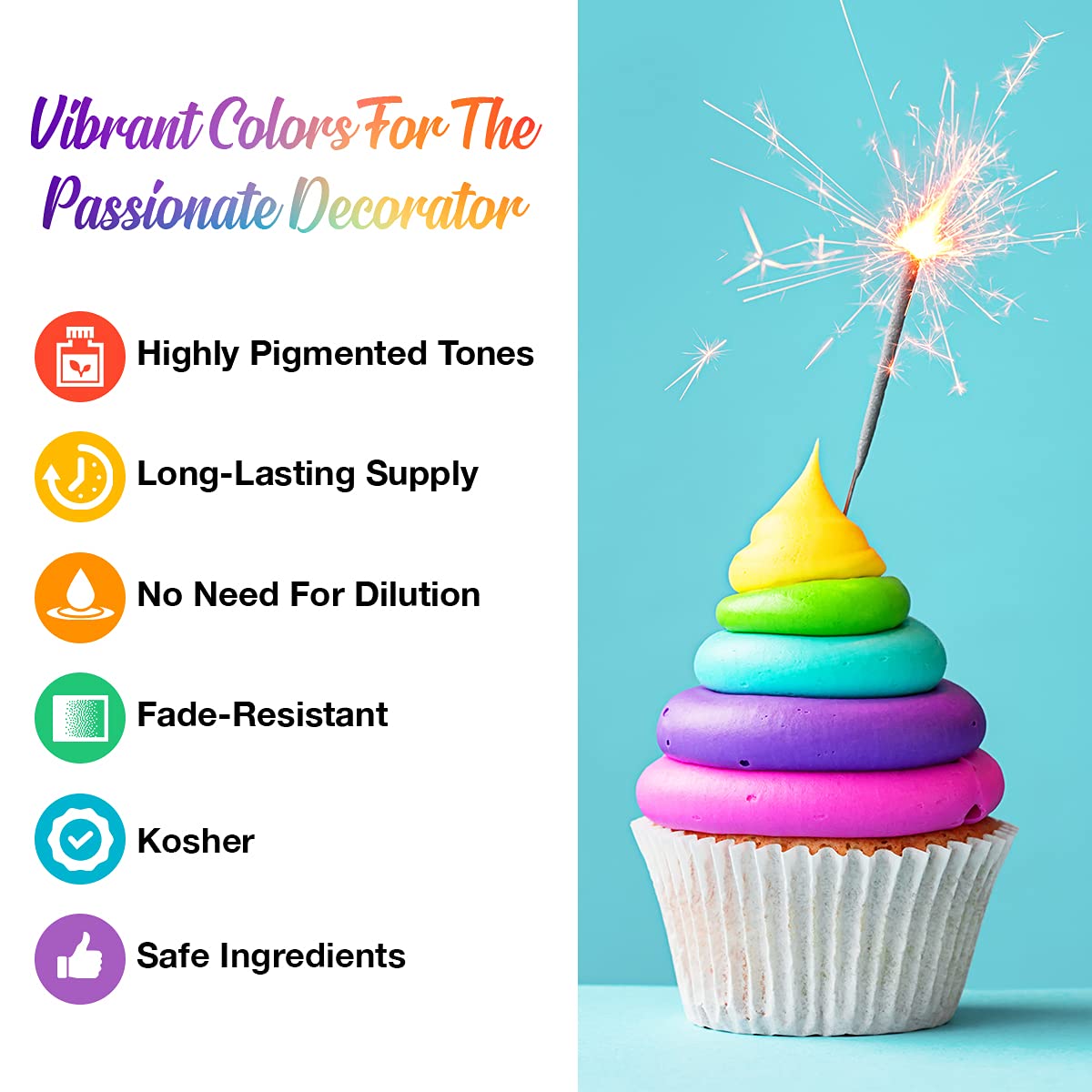 Buy Chefmaster Neon Airbrush Kit Airbrush Food Coloring 6 Pack