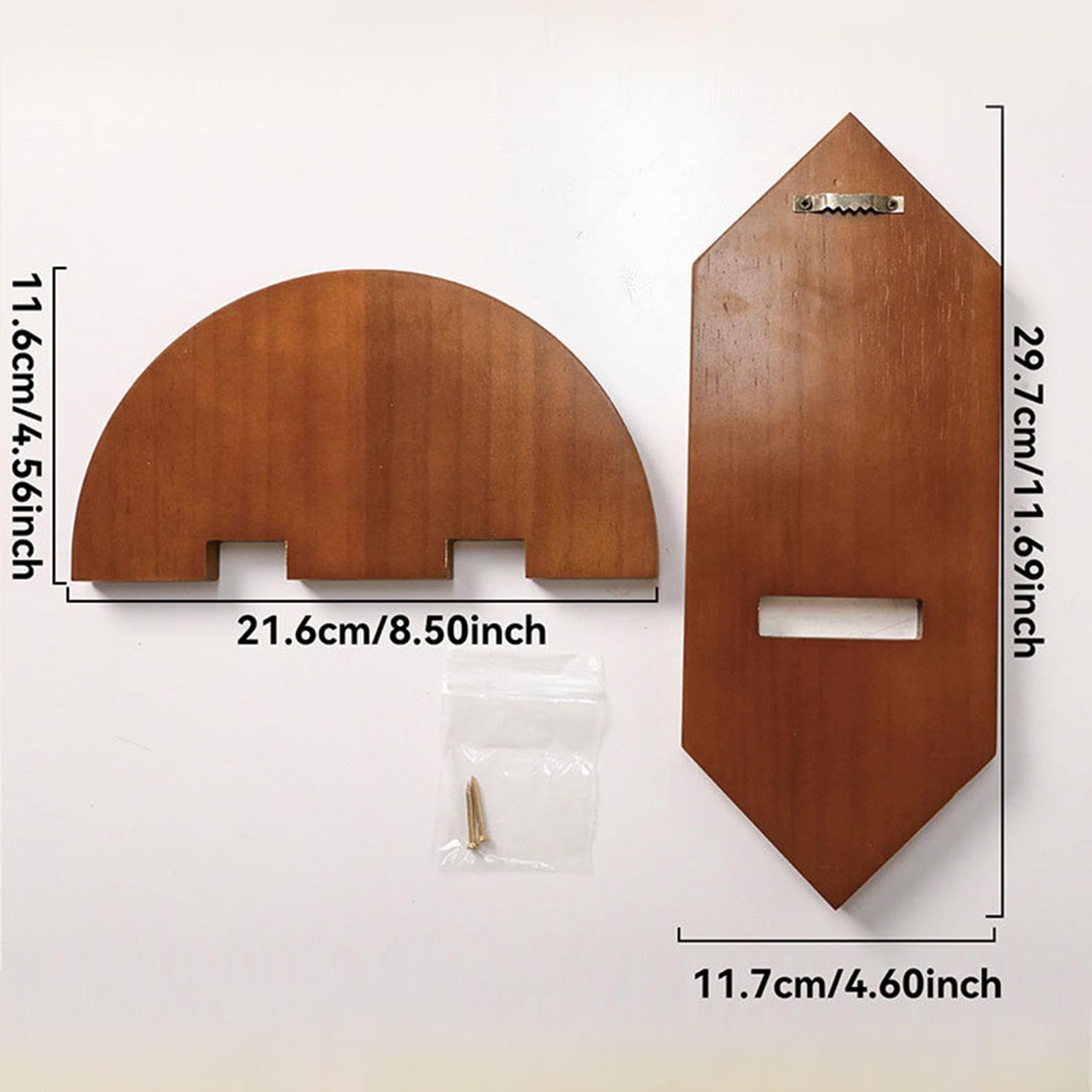 Pflanzenhalter zur Wandmontage, Boho, ohne Bohren, 2 Stück