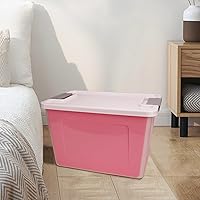 Vista 7 de 56 Quart Ultra Latch Box Large Storage Bins Waterproof Utility Tote Organizing Container Box with Buckle Lid Collapsible Clear Plastic Storage Box