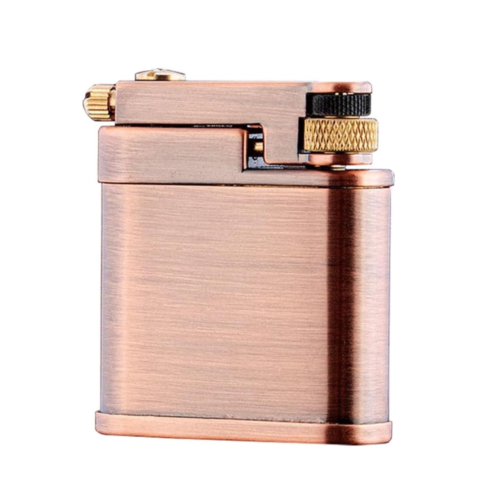 Encendedor de queroseno vintage de latón para hombres con diseño clásico