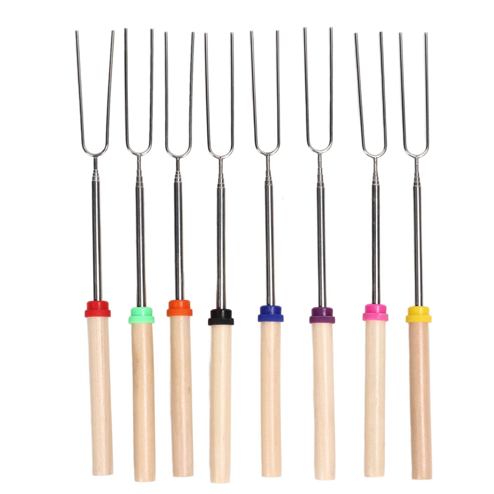 8 Bastoncini Telescopici Per Arrostire Marshmallow: Il Kit Da Barbecue Che Ti Manca!