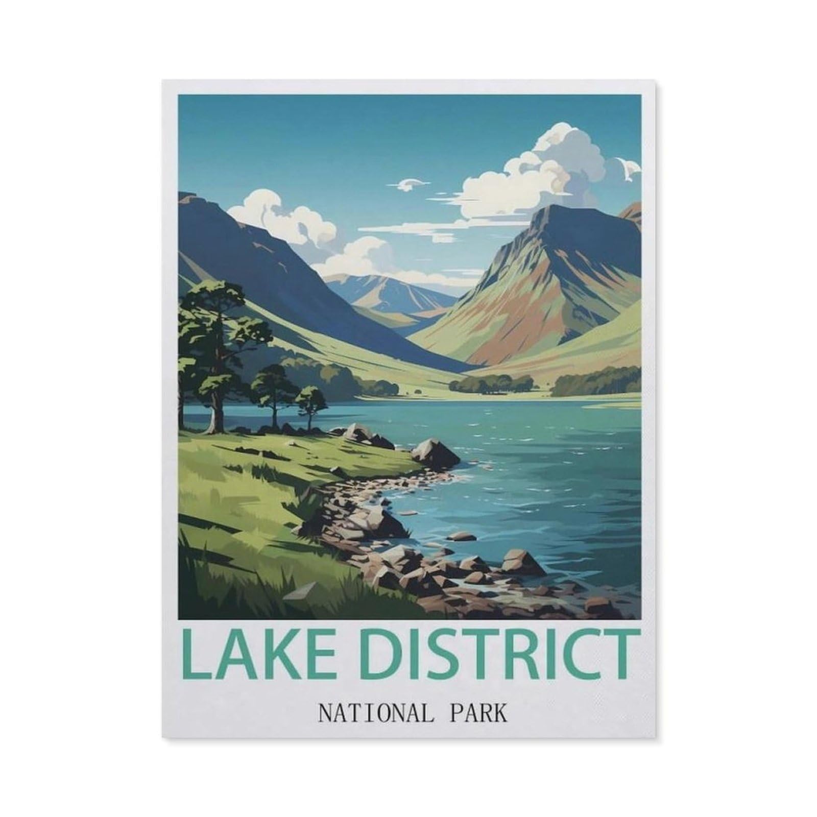 Funny Bathroom Wall Decor Signs，Lake District National Park