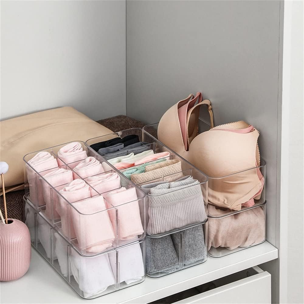 ワードローブ収納オーガナイザー2パックネクタイオーガナイザーブラ、ソックス、スカーフ用パンティーとハンカチ用オーガナイザー（カラー：