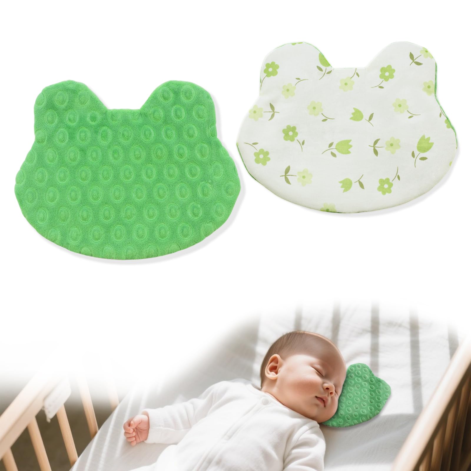2 Pack Scented Bonding Comfort Frog for NICU Babies to Ease Separation Anxiety, Keeps Mom’s Scent Close for Preemies & Newborns, Infant Preemie and
