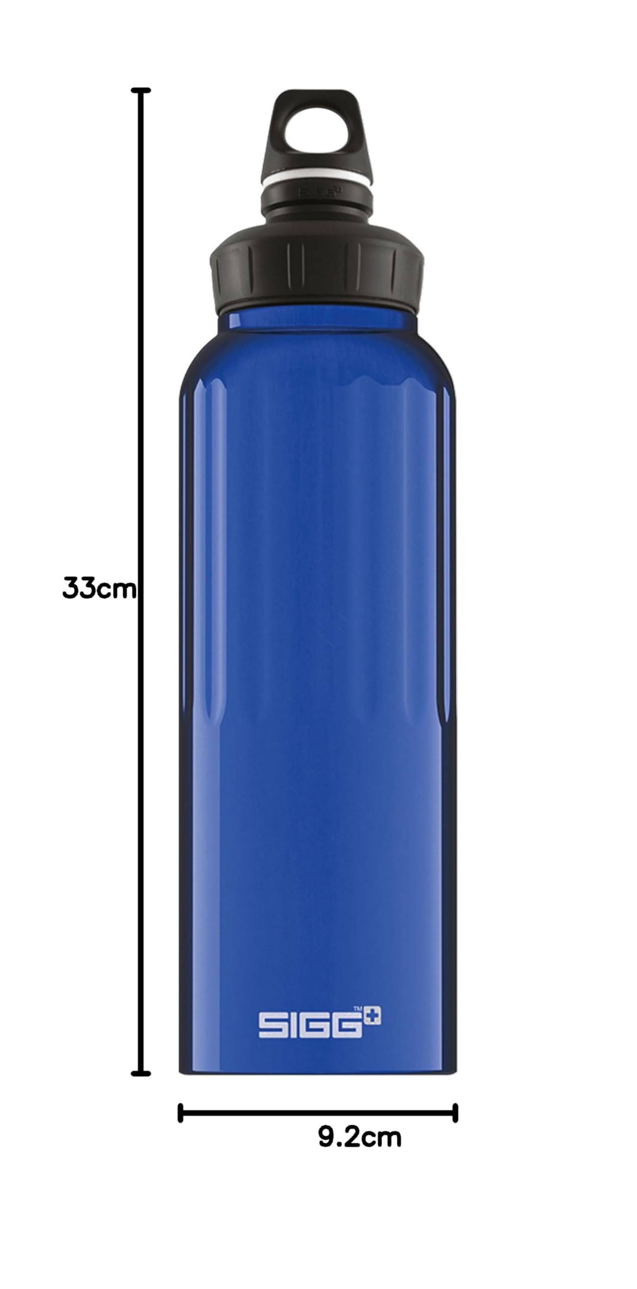 Sigg - Borraccia Alluminio - Traveller - Certificata Climate Neutral - Perfetta per Bevande Gassate - Ermetica - Leggera - Senza BPA - 0,6L / 1L