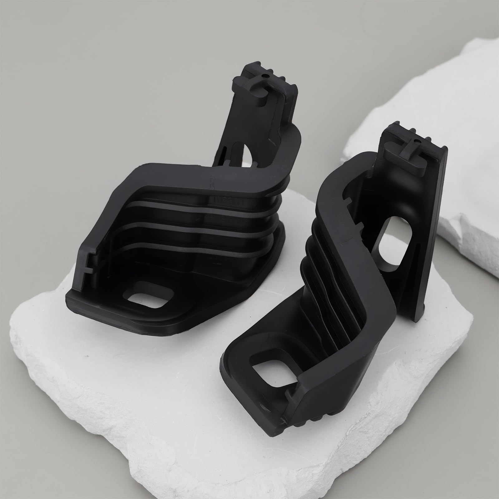 Lot De 2 Supports De Phare Gauche/Droit Pour BMW Série 3/4 (F30, F31, F80, Etc.) 2011-2021 - Noir - 3