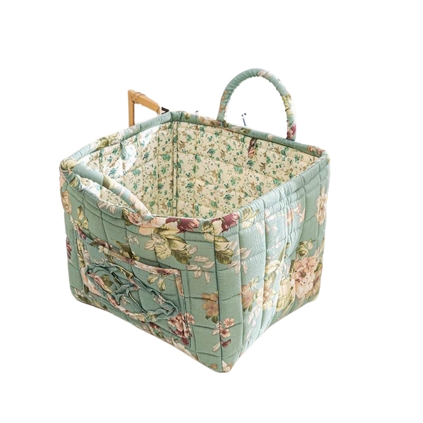 MRKU Folding Laundry Basket Household Storage Hamper Fabric Washable Stackable Underwear Debris Organizing Frame Foldable Sundries Organizer