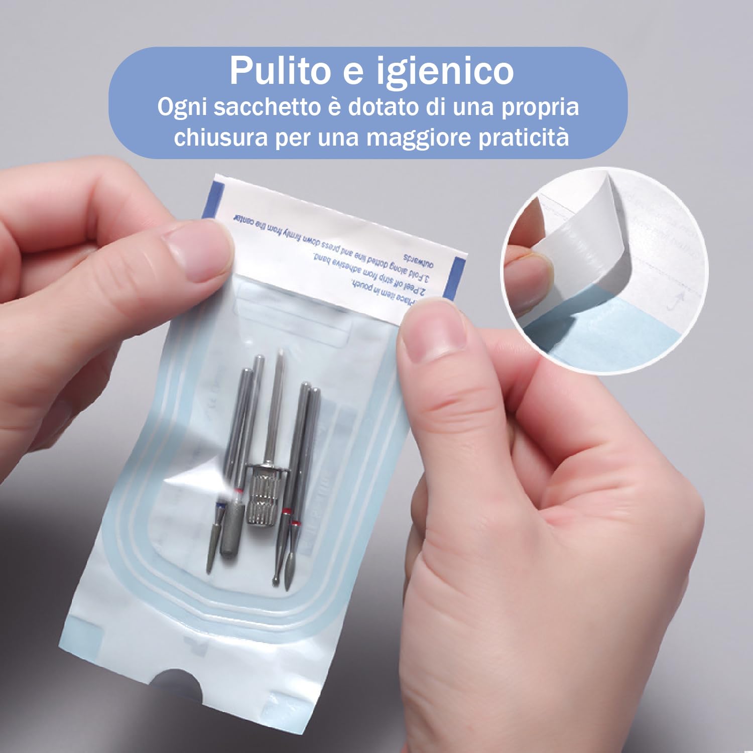 150 Pezzi Sacchetto Di Sterilizzazione, Acchetti Sterili in PVC, Sacchetti Per Autoclave, Buste Autosigillanti per Sterilizzazione, Buste Per Sterilizzazione