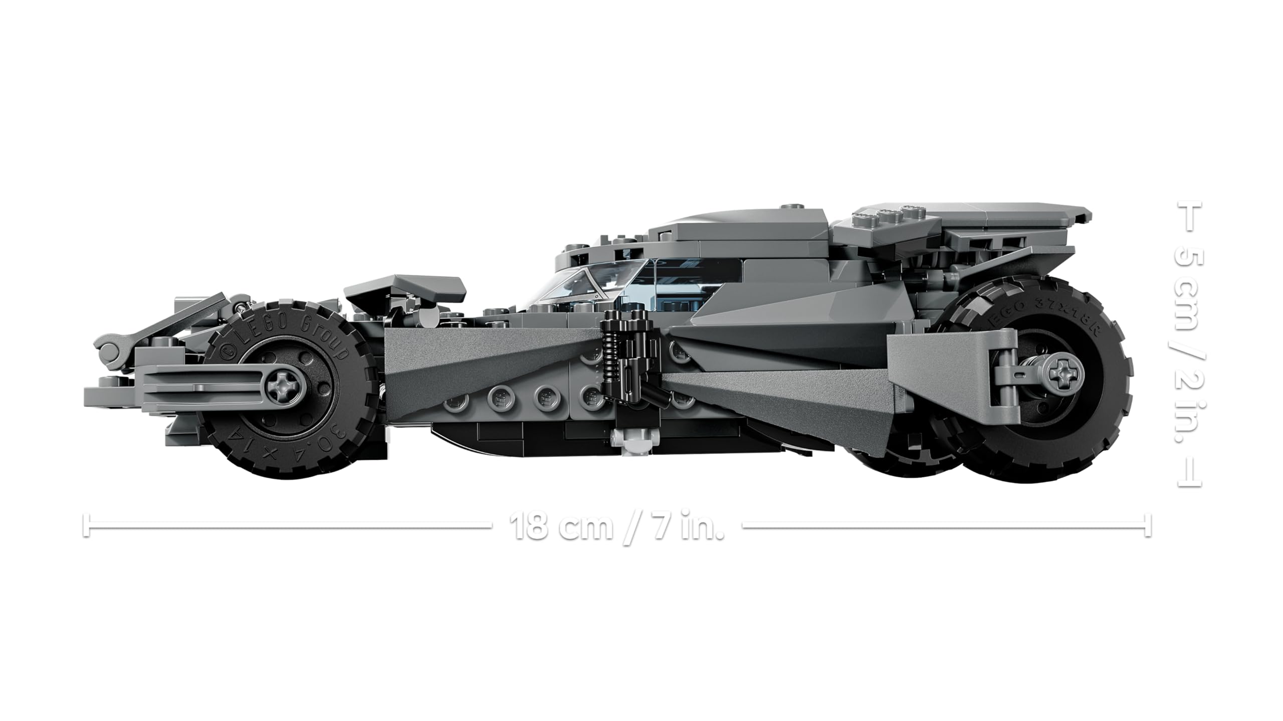 LEGO DC Batman La Batmobile de Batman v Superman - Jouet Voiture - Maquette Collector de Super-Héros avec Minifigurine - Idée de Cadeau d'anniversaire pour Garçon dès 9 Ans ou Ado Fan du Film 76331