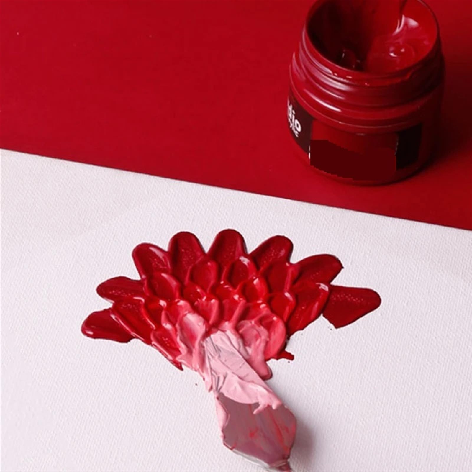 Tela per Dipingere Rotolo Rotolo di Tela Bianca da 5 m, Cotone da 280 g, Pittura Pratica for Principianti, Materiale Artistico Largo 27/37/47/57 cm (Color : 0.57x5m)