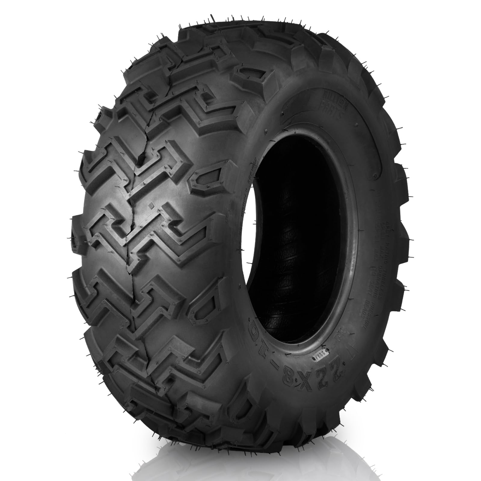 Set Of 2 WANDA ATV/UTV Tires 24x11-10 - 6PR Bighorn Style Off-Road Tires