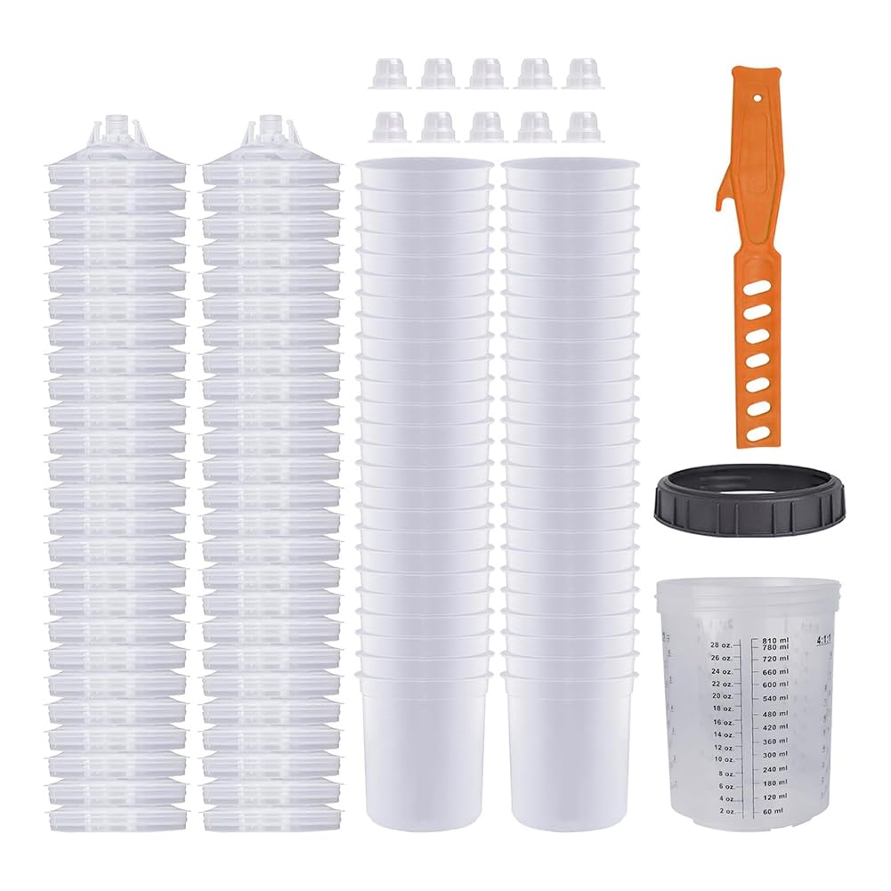 Ijsdnvjndx As Shown Paint Cup Kit For Automotive Commercial Coatings
