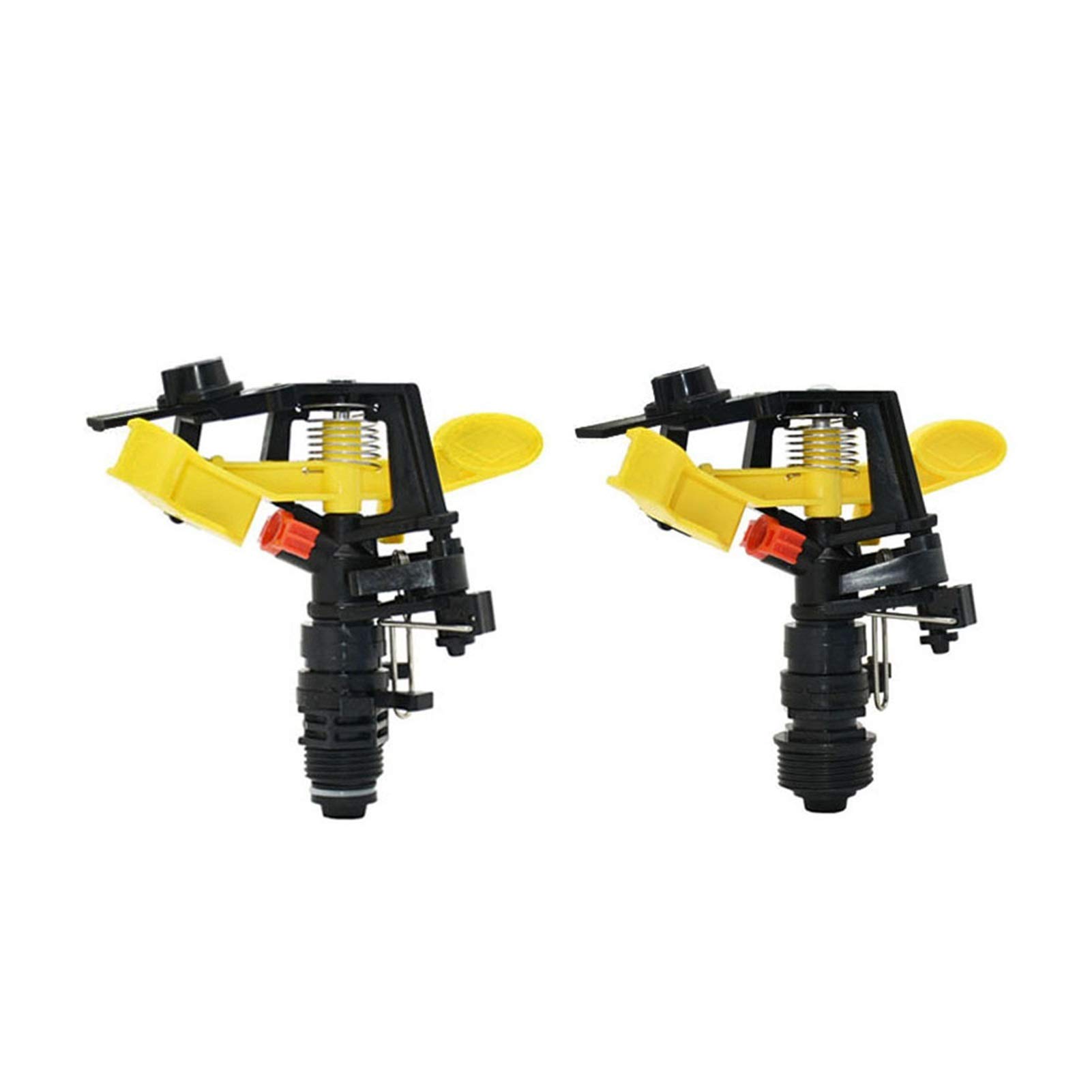 Annaffiatura del giardino irrigazione del prato in 1/2 "3/4" Thread esterno REGOLABILE REGOLABILE REGOLABILE ROTANTE ROTATITO ROCKER ARM Sprinkler 360 gradi Spruzzatore rotante for annaffiato 11