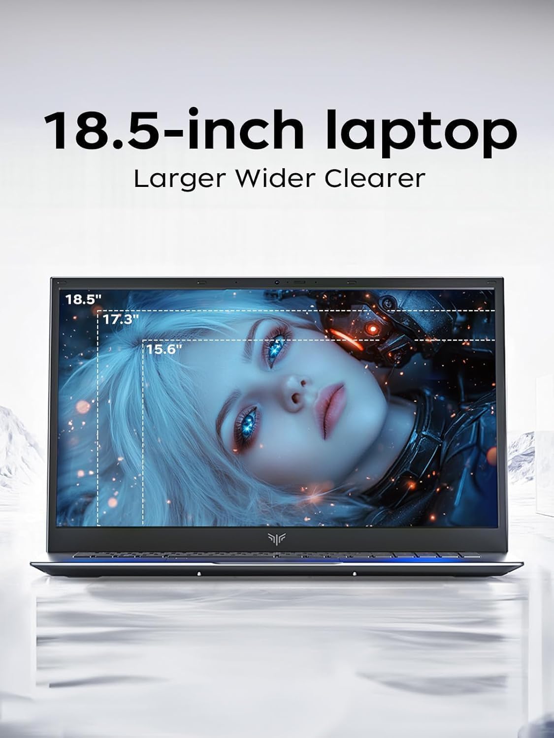 Computer portatile da 47 cm con Windows11.7000 mAh, 16 GB DDR4 512 GB SSD
