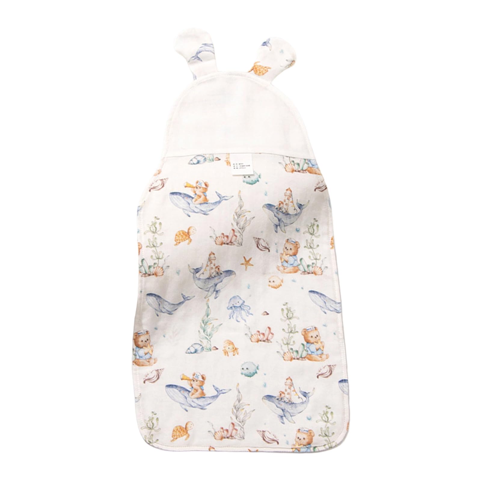 sodeber Sweat-absorbent Backrest Towel Cartoon Toddler Kindergarten Child for Infants Baby Absorbent
