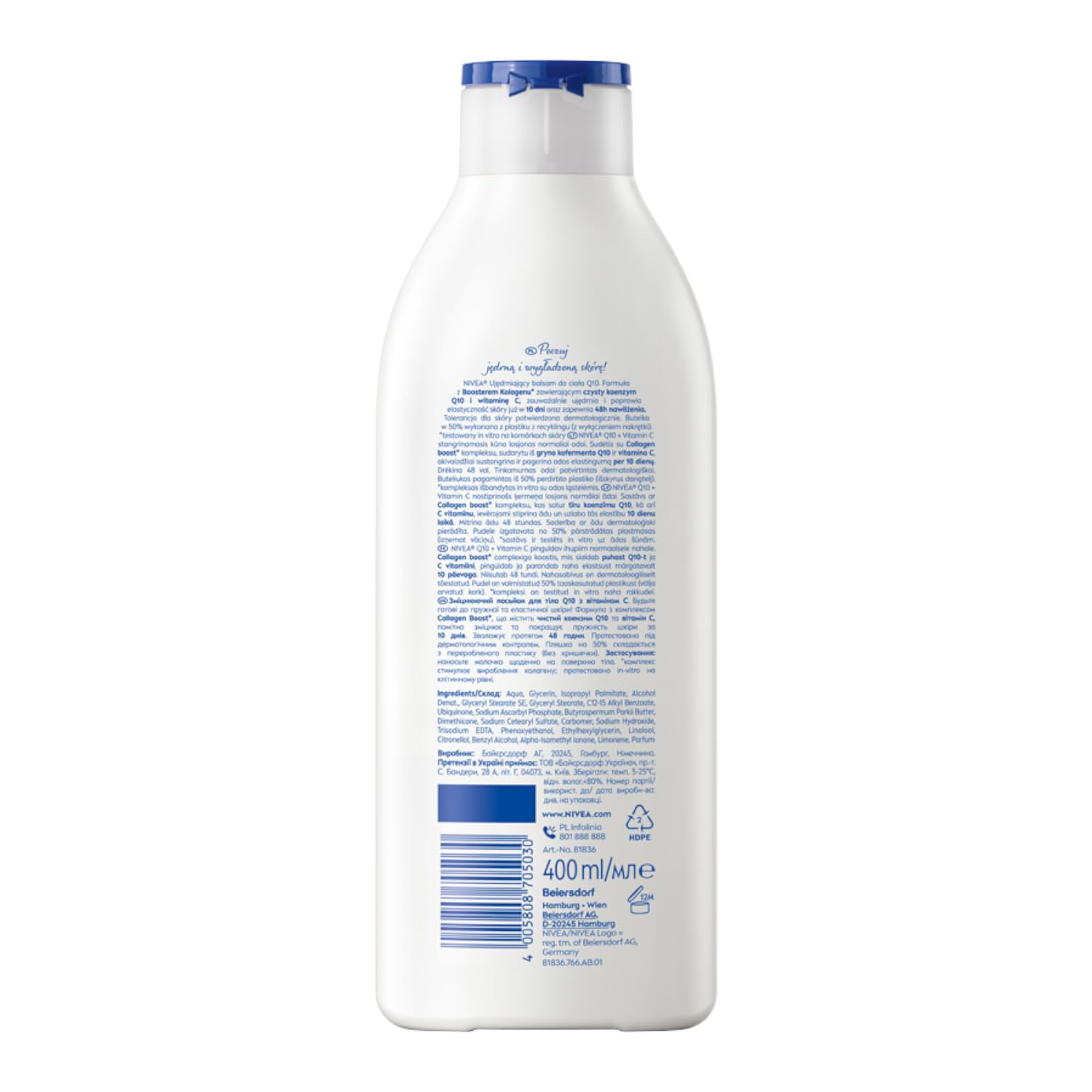 NIVEA Ujędrniający balsam do ciała Q10 plus 400 ml