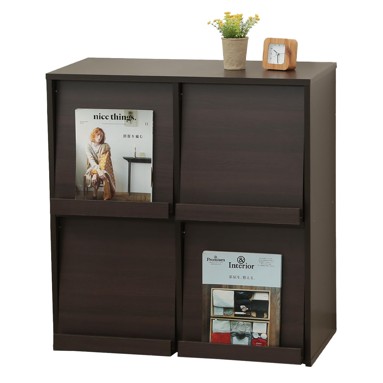 Amazon｜不二貿易(Fujiboeki) ディスプレイラック 本棚 幅80×奥行46.5