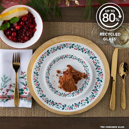 Service de Noël 18 pièces Corelle Vitrelle pour 6 personnes