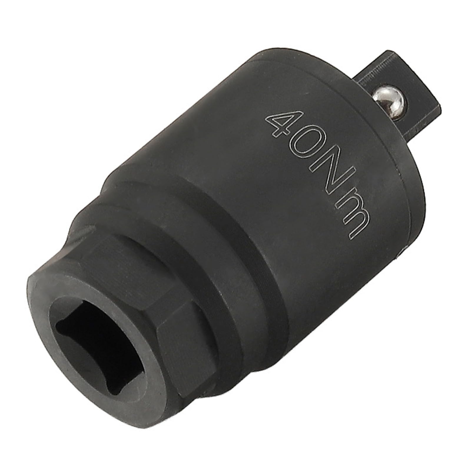 Hsioluted 40Nm 3 / 8In Drive Torque Adapter, Alloy Steel Torque Control With Ergonomic Grip For Auto Repair & Maintenance Precisions Torques Adapter