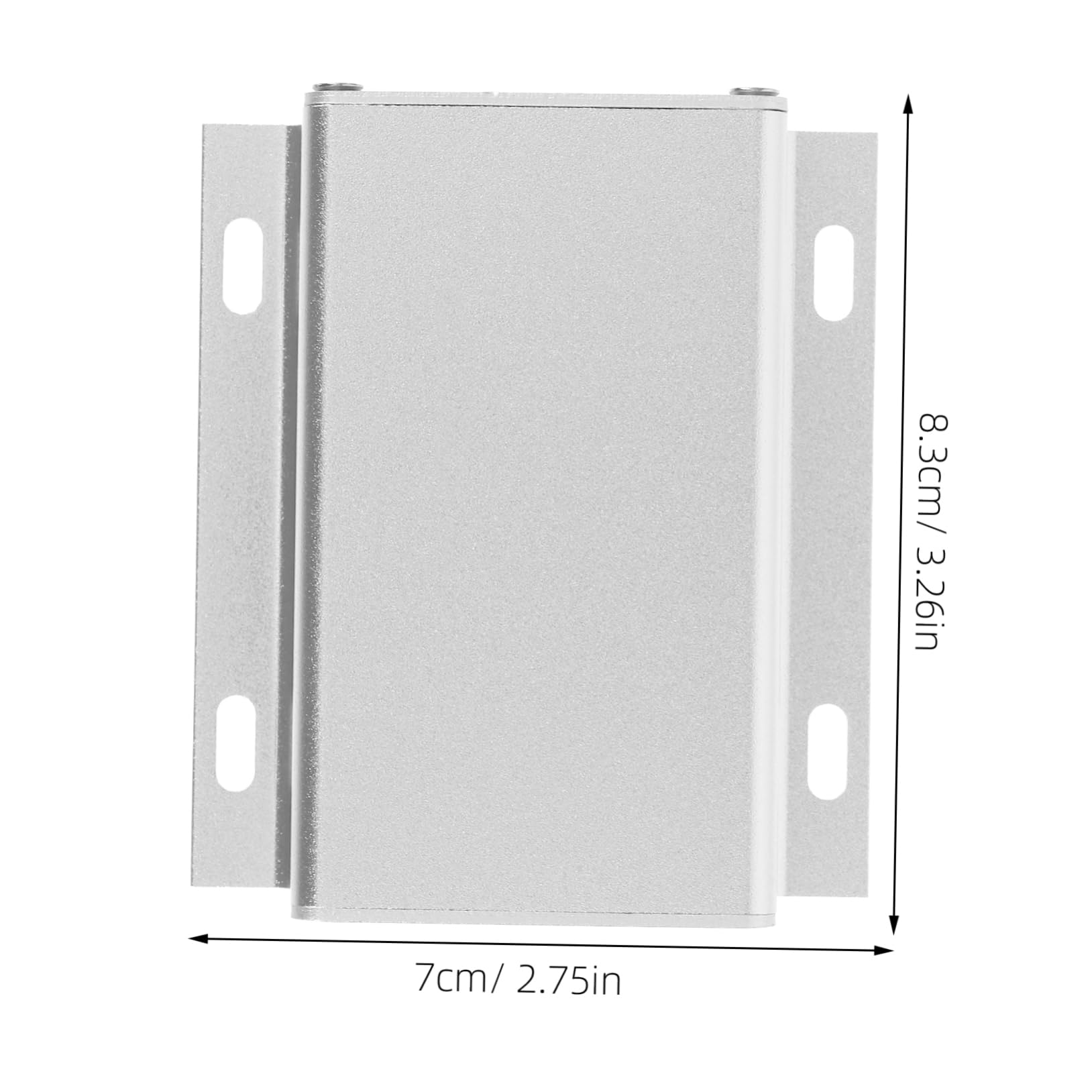 Lurrose Boîte De 5 Pièces Coque en aluminium projet petit réparation boîtier de boîtier