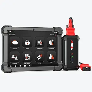ANCEL X7HD 10'' Heavy Duty Truck Scanner - Full System Diagnostic Tool with DPF, ECU Coding, and Bidirectional Control