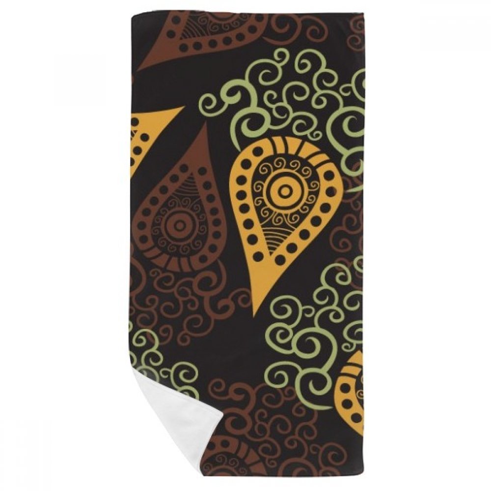 Serviette de bain radis art multicolore pour égayer votre routine beauté