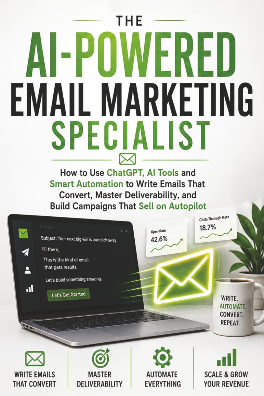 The AI-Powered Email Marketing Specialist: How to Use ChatGPT, AI Tools and Smart Automation to Write Emails That Convert, Master Deliverability, and ... (AI Workflow Guides for Professionals)