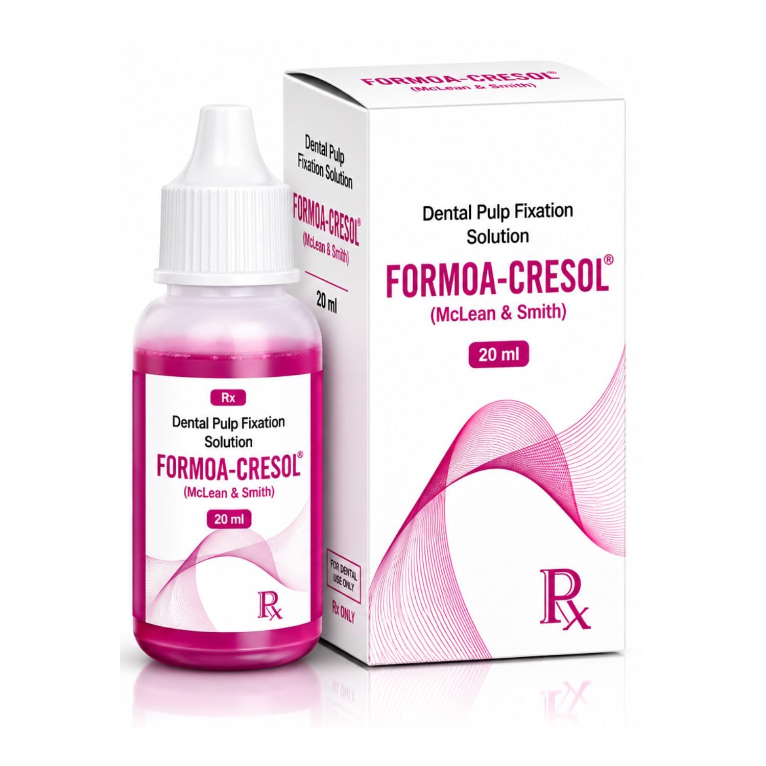 Formoa-Cresol Dental Pulp Fixation Solution 20ml | McLean & Smith Dental Use Solution | Professional Dental Clinic Use Only-image-9