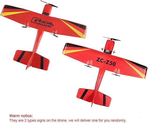 Miniatura 8 de GoolRC Avión Z50 RC, 2.4G 2CH Avión de control remoto, planeador de avión RC de espuma EPP con giroscopio RTF fácil de volar para principiantes