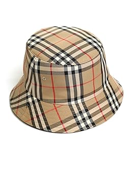 【美品】Burberry チェック　テクニカルコットンバケットハット M Amazon | [BURBERRY] (バーバリー) ヴィンテージチェック